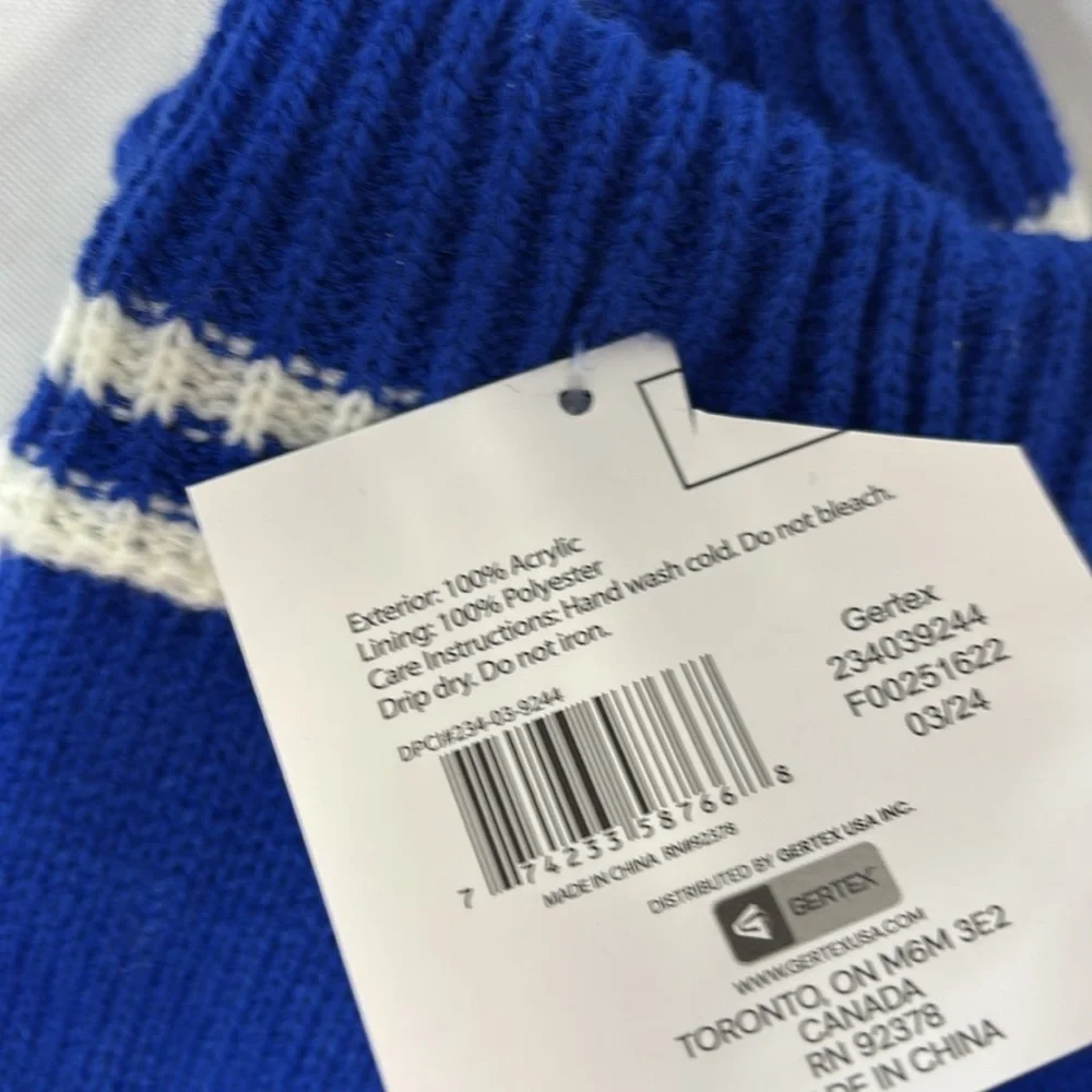 Gertex Knit thick lined Mittens Soft Warm Stretchy One Size Fits Most gloves